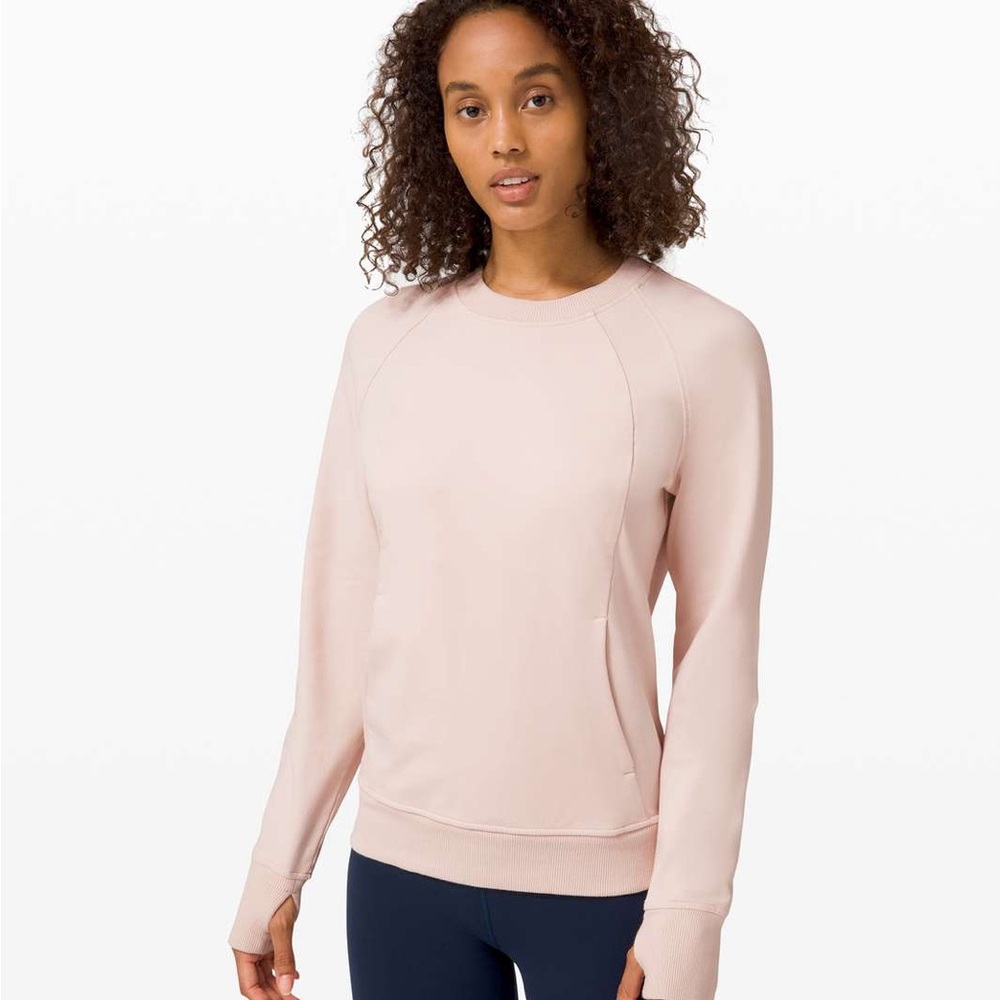 Lululemon Scuba Crew Size 6 - Silk rose color